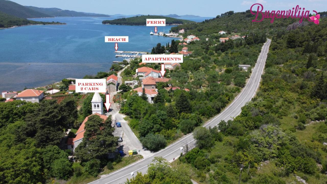 Apartmani Bugenvilija Brbinj Экстерьер фото